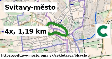 Svitavy-město Cyklotrasy bicycle 