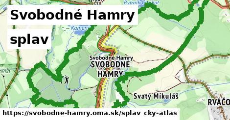 Svobodné Hamry Splav  