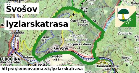 Švošov Lyžiarske trasy  