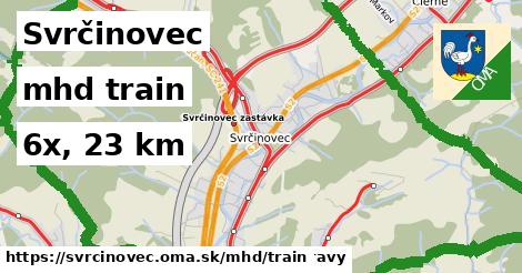 Svrčinovec Doprava train 