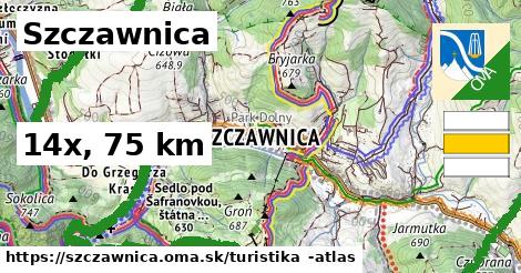 Szczawnica Turistické trasy  