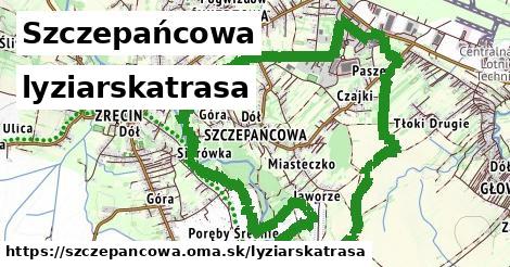 Szczepańcowa Lyžiarske trasy  