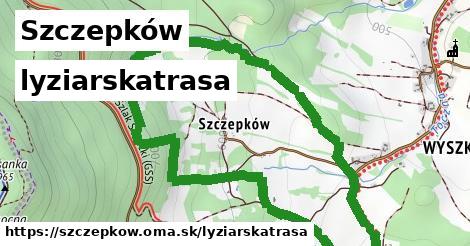 Szczepków Lyžiarske trasy  