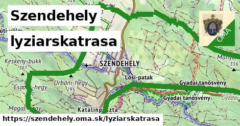 Szendehely Lyžiarske trasy  
