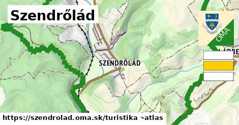 Szendrőlád Turistické trasy  