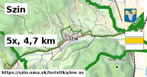 Szin Turistické trasy iná 