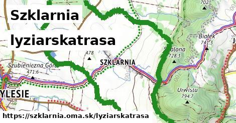Szklarnia Lyžiarske trasy  