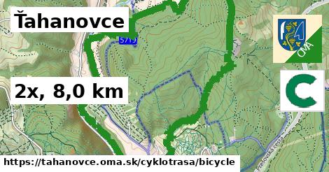 Ťahanovce Cyklotrasy bicycle 