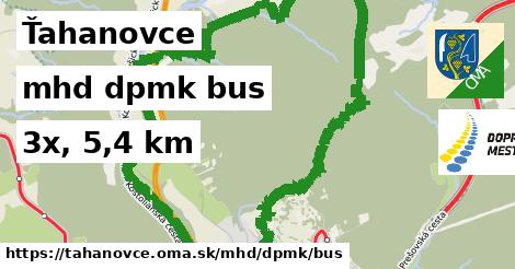 Ťahanovce Doprava dpmk bus