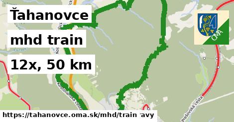 Ťahanovce Doprava train 