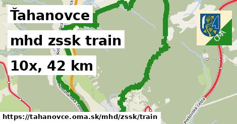 Ťahanovce Doprava zssk train