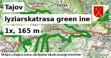 Tajov Lyžiarske trasy zelená iná