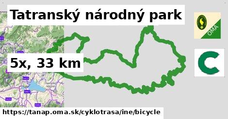 Tatranský národný park Cyklotrasy iná bicycle