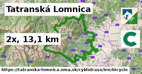 Tatranská Lomnica Cyklotrasy iná bicycle