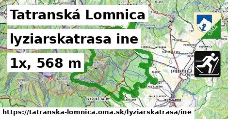 Tatranská Lomnica Lyžiarske trasy iná 