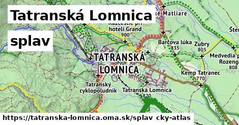 Tatranská Lomnica Splav  