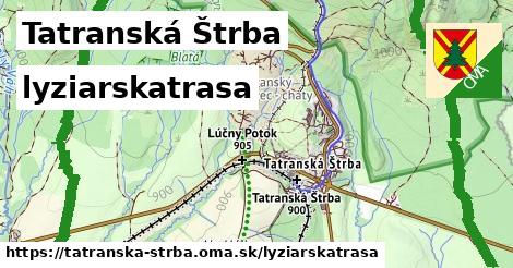 Tatranská Štrba Lyžiarske trasy  