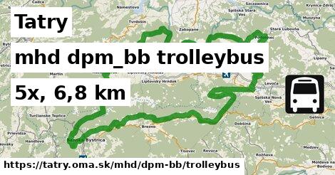 Tatry Doprava dpm-bb trolleybus
