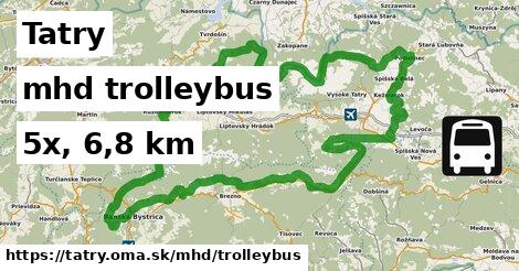 Tatry Doprava trolleybus 