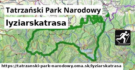 Tatrzański Park Narodowy Lyžiarske trasy  