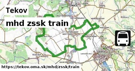 Tekov Doprava zssk train