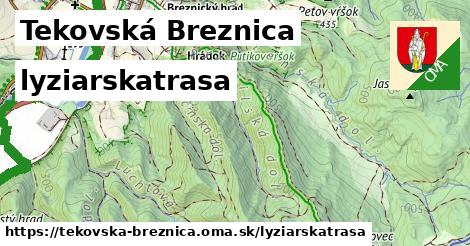 Tekovská Breznica Lyžiarske trasy  