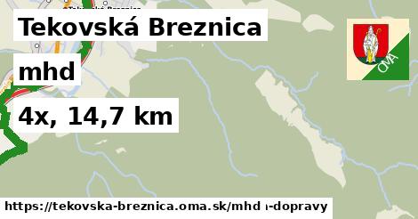 Tekovská Breznica Doprava  