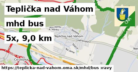 Teplička nad Váhom Doprava bus 