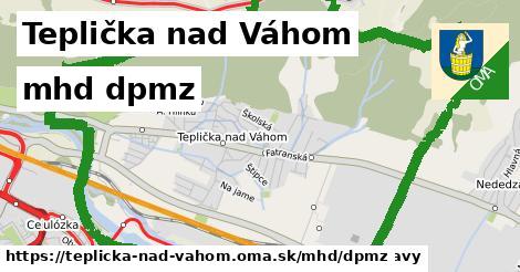 Teplička nad Váhom Doprava dpmz 
