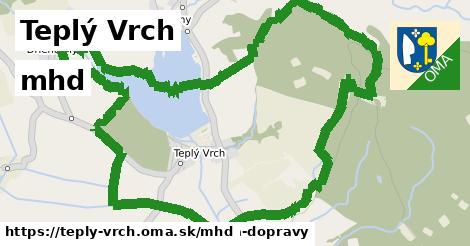 Teplý Vrch Doprava  