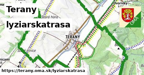 Terany Lyžiarske trasy  