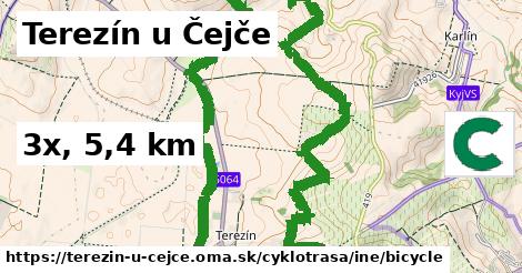 Terezín u Čejče Cyklotrasy iná bicycle