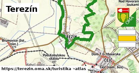 Terezín Turistické trasy  