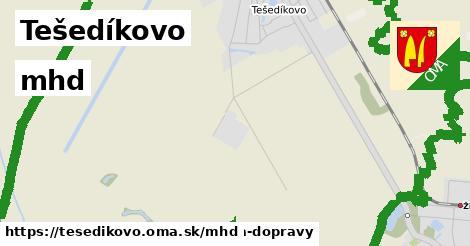 Tešedíkovo Doprava  