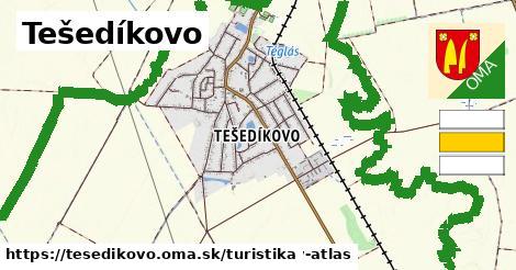 Tešedíkovo Turistické trasy  