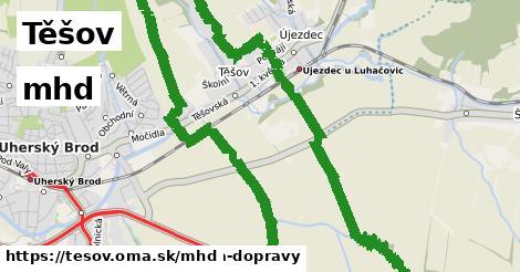 Těšov Doprava  