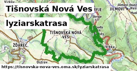 Tišnovská Nová Ves Lyžiarske trasy  