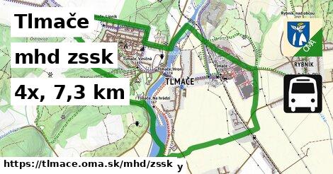 Tlmače Doprava zssk 