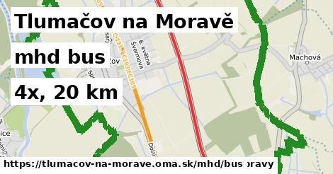 Tlumačov na Moravě Doprava bus 