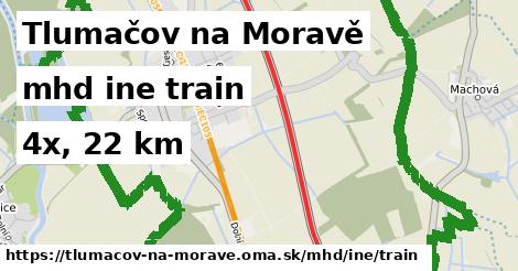 Tlumačov na Moravě Doprava iná train