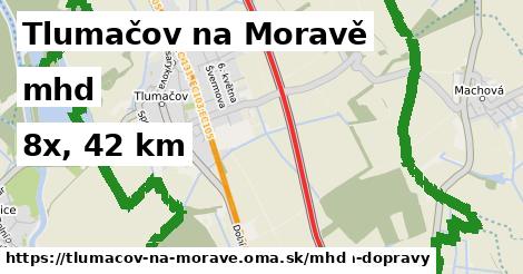 Tlumačov na Moravě Doprava  