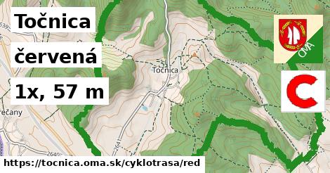 Točnica Cyklotrasy červená 