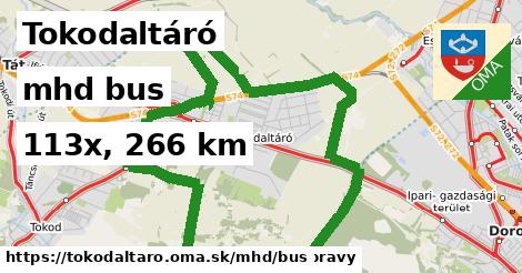 Tokodaltáró Doprava bus 