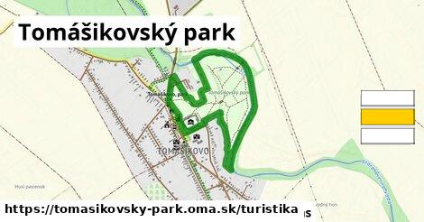 Tomášikovský park Turistické trasy  