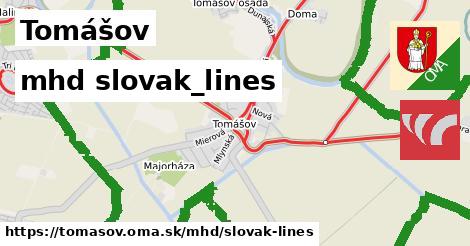 Tomášov Doprava slovak-lines 