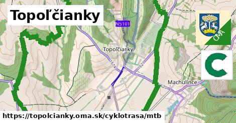 Topoľčianky Cyklotrasy mtb 