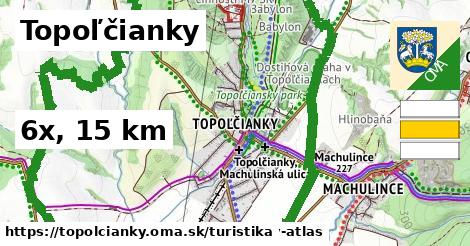 Topoľčianky Turistické trasy  