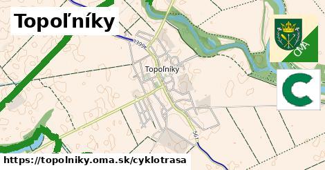 Topoľníky Cyklotrasy  