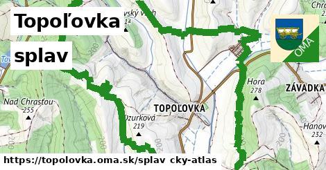 Topoľovka Splav  