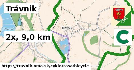 Trávnik Cyklotrasy bicycle 